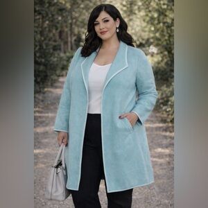 The Limited - Aruba (Tiffany Blue) - Duster Jacket